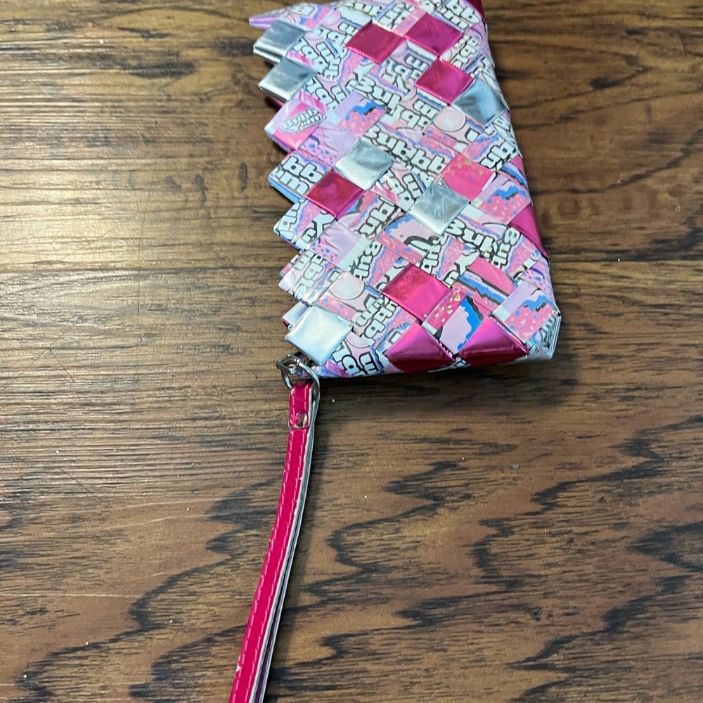 Bubble Yum Gum Candy Wrapper Purse Gem